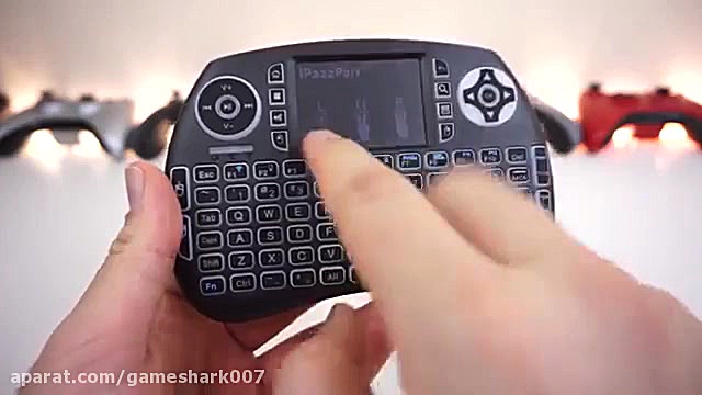 کیبورد بی سیم مدل I8 Backlit