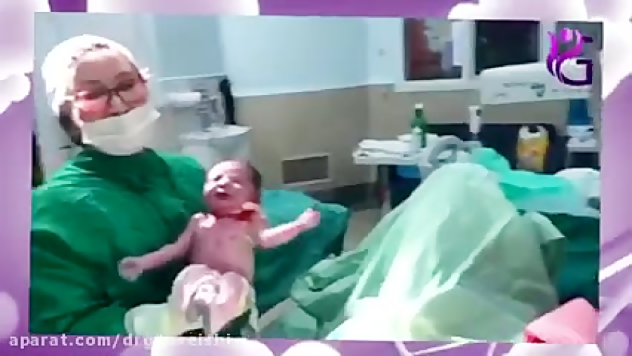 فیلم زایمان طبیعی