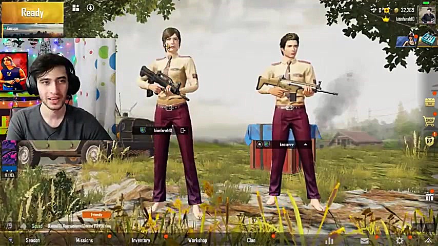 پابجی با کیودی پای و آریا کیوک...