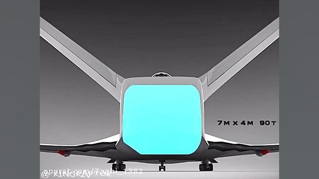 یک هواپیمای ترابری جدید و خاص