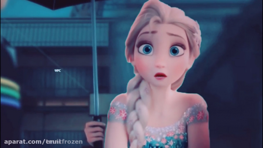 سکانس چتر به سبک السا و ادرین...