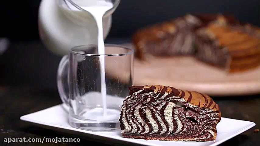 آموزش کیک زبرا