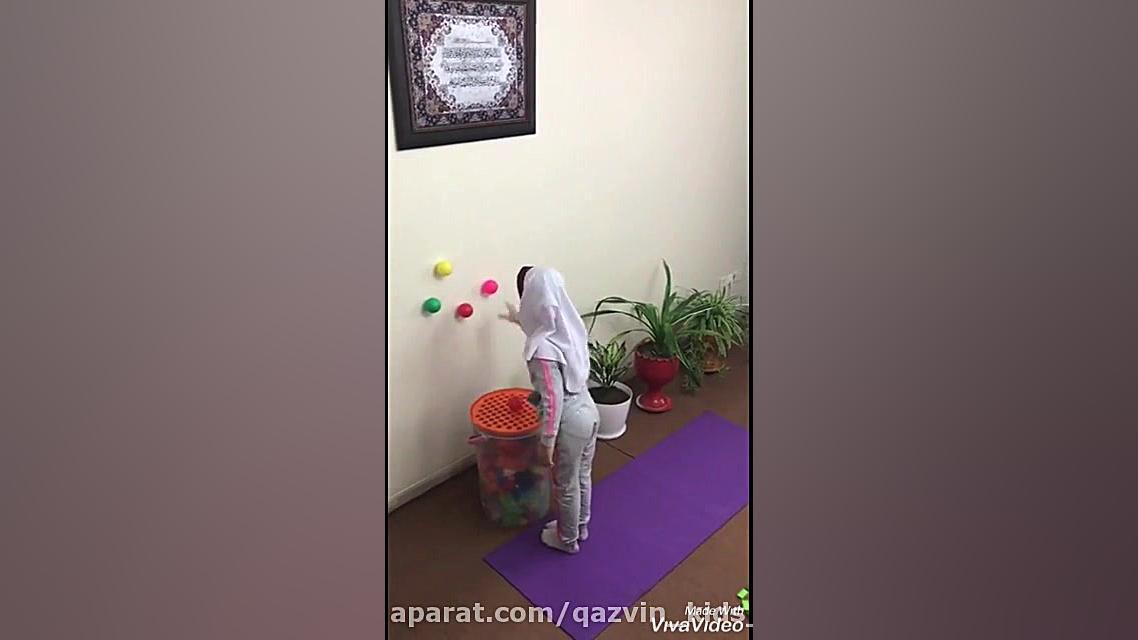 ورزش در خانه با کودکان ورزشکار