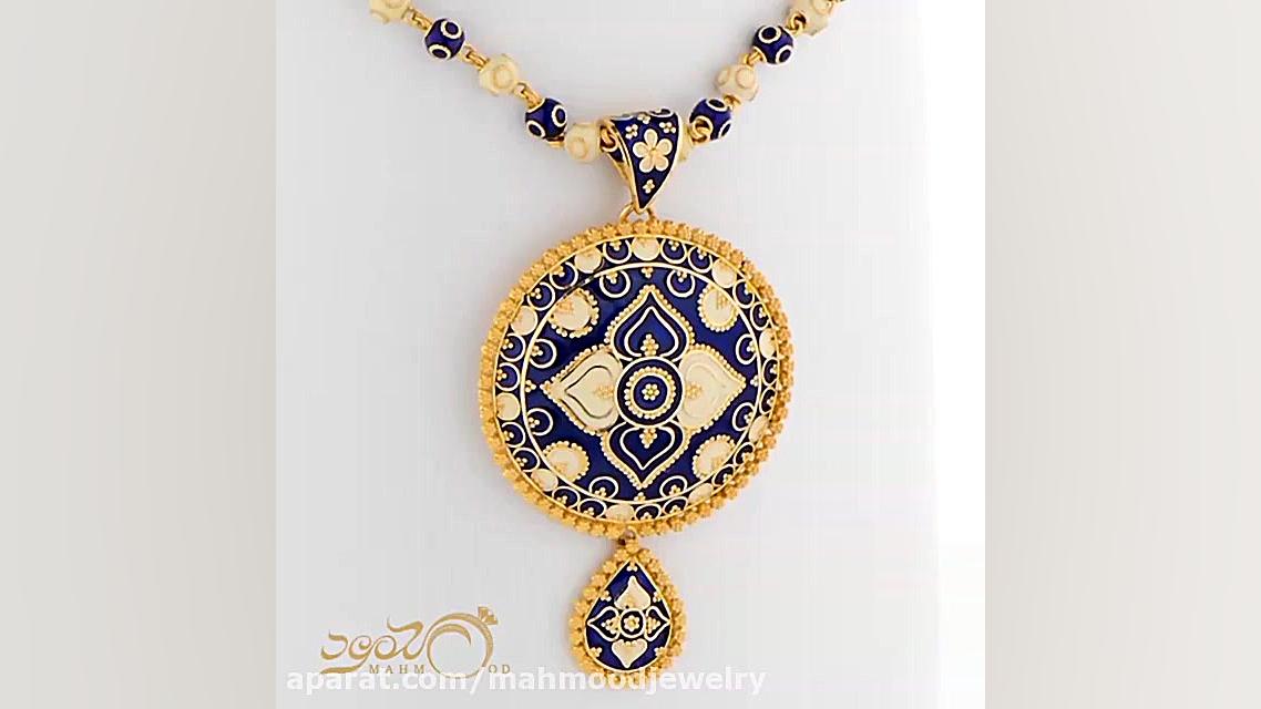 نیم ست طرح پارسینه از گالری طل...