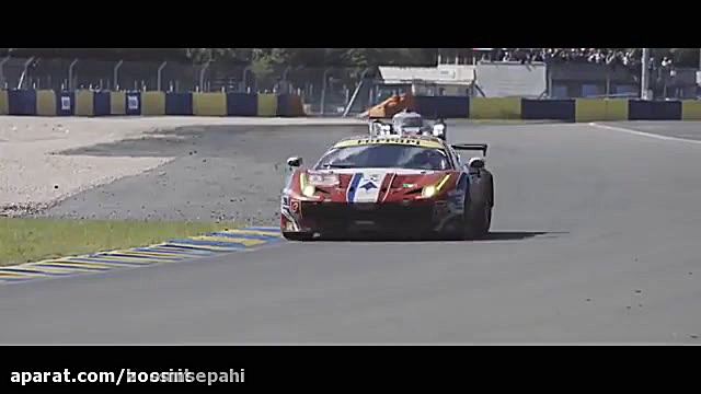 استون مارتین در پیست لمانز به...