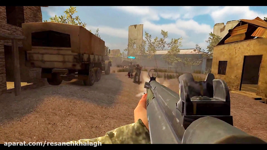 بازی جنگی موبایلی مبارزه در خل...