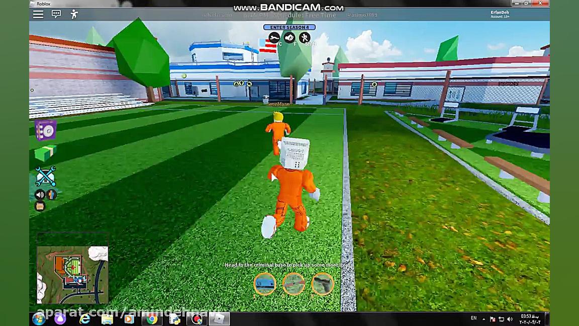 فرار از زندان موفق در روبلاکس