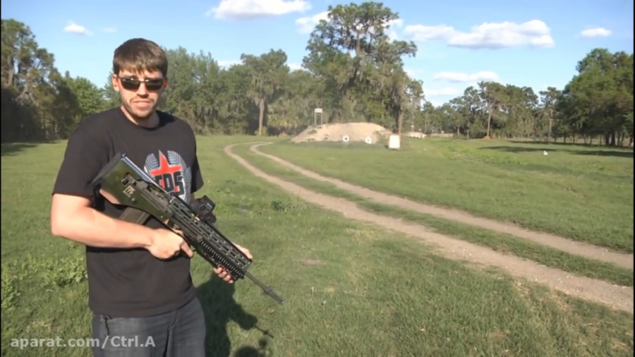 شلیک با اسلحه نظامی M14 و بررس...