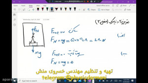 حل تمرین های پایان فصل 2(دینام...