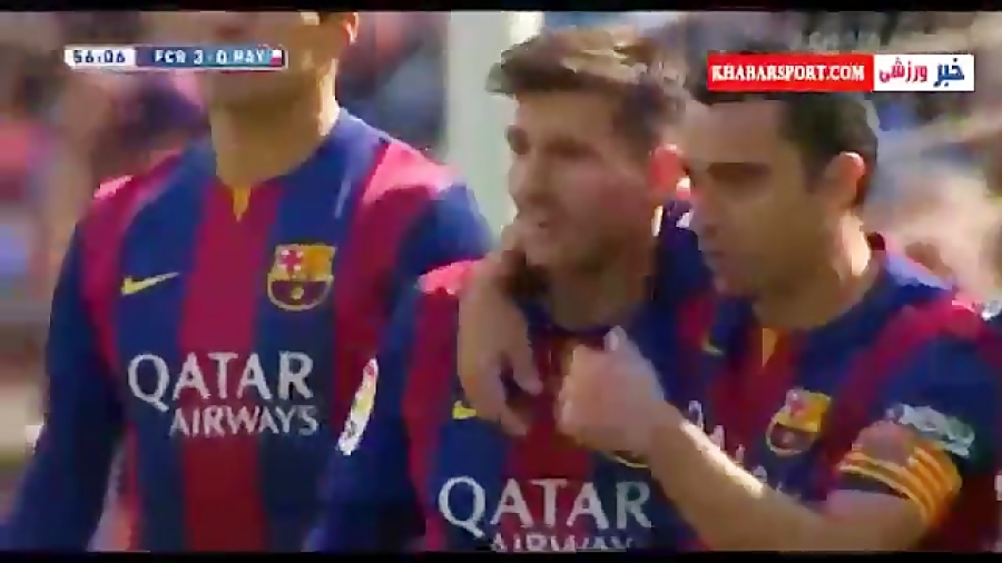 خلاصه بازی :بارسلونا ۶ ۱ رایو...