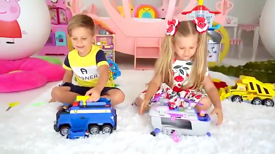 ماجراهای دیانا و روما ( تخم ها...