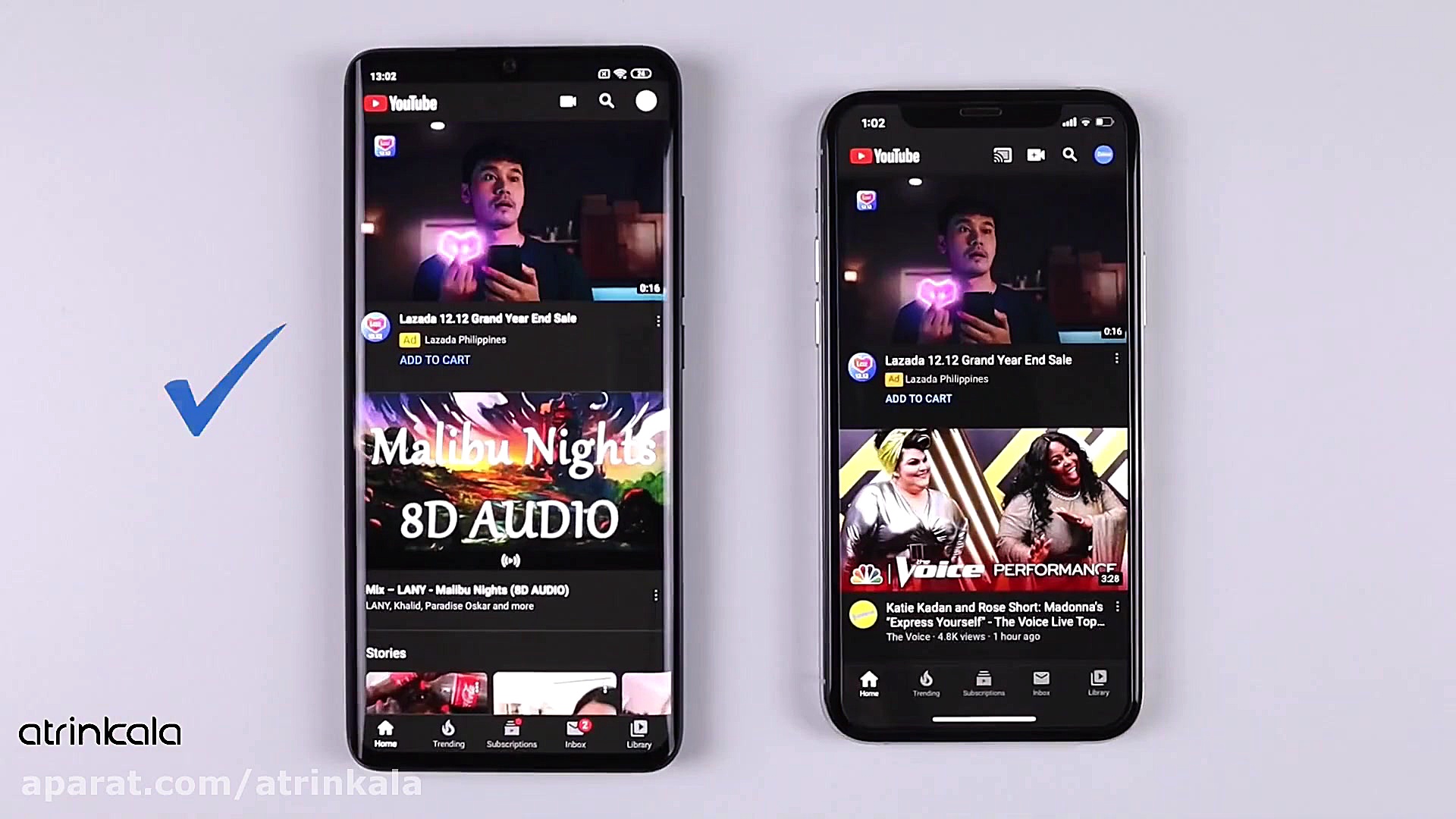 مقایسه سرعت عملکرد گوشی های آی...