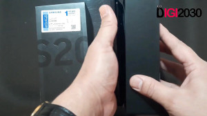 جعبه گشایی گلکسی s20 plus