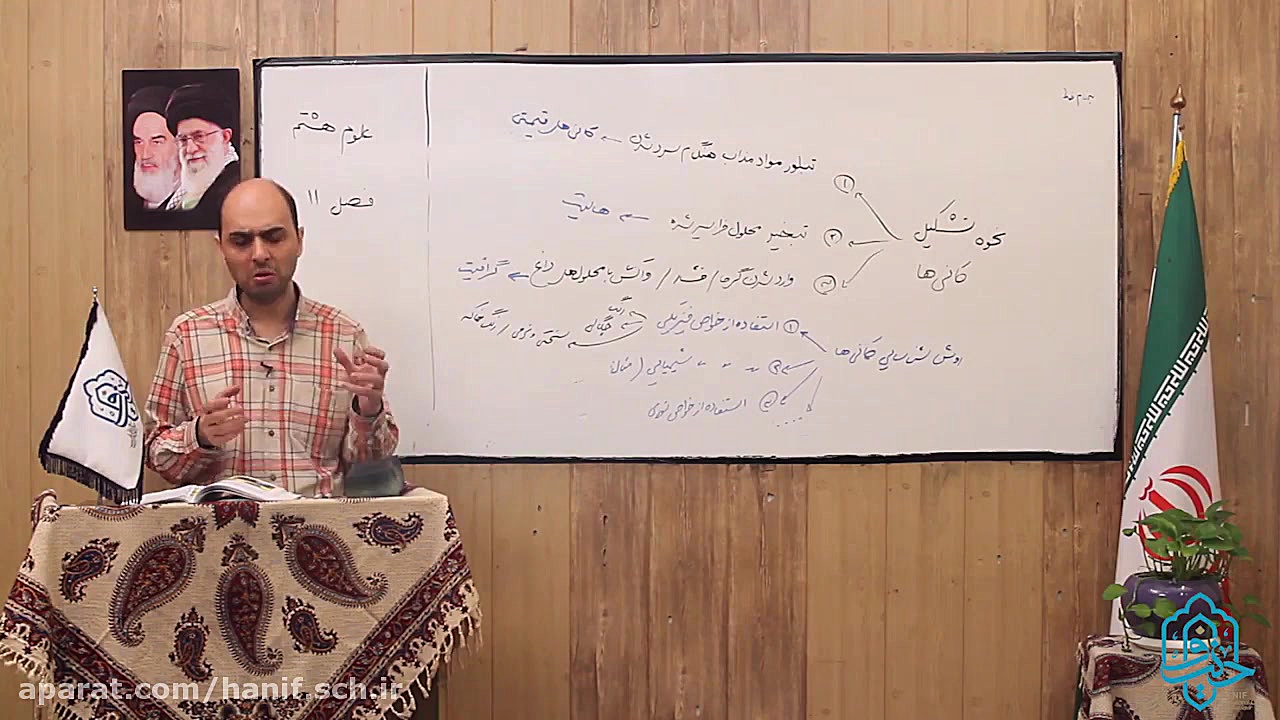 علوم هشتم فصل 11 کانی ها