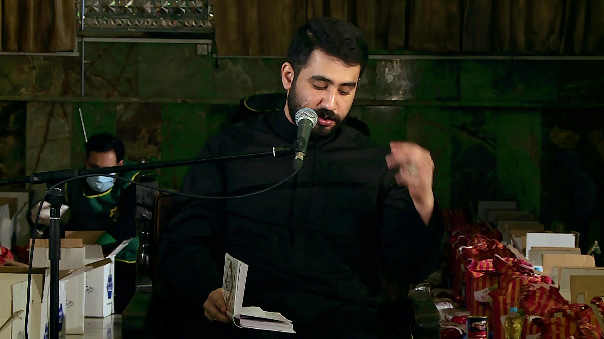 ( صحبت )کربلایی حسین طاهری