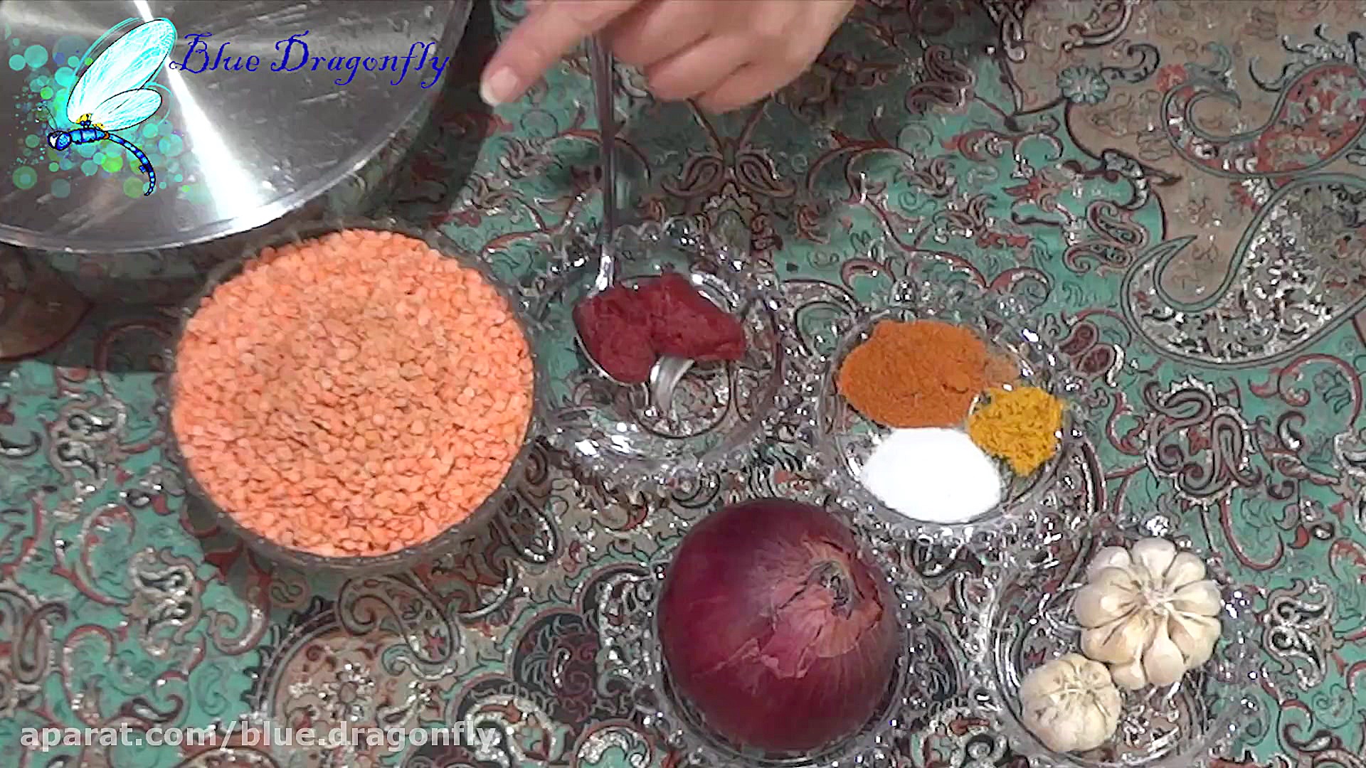 دال عدس آبادانی آموزش پخت عدس...