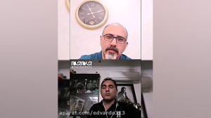 لحظه زلزله در لایو کوروش باقری...