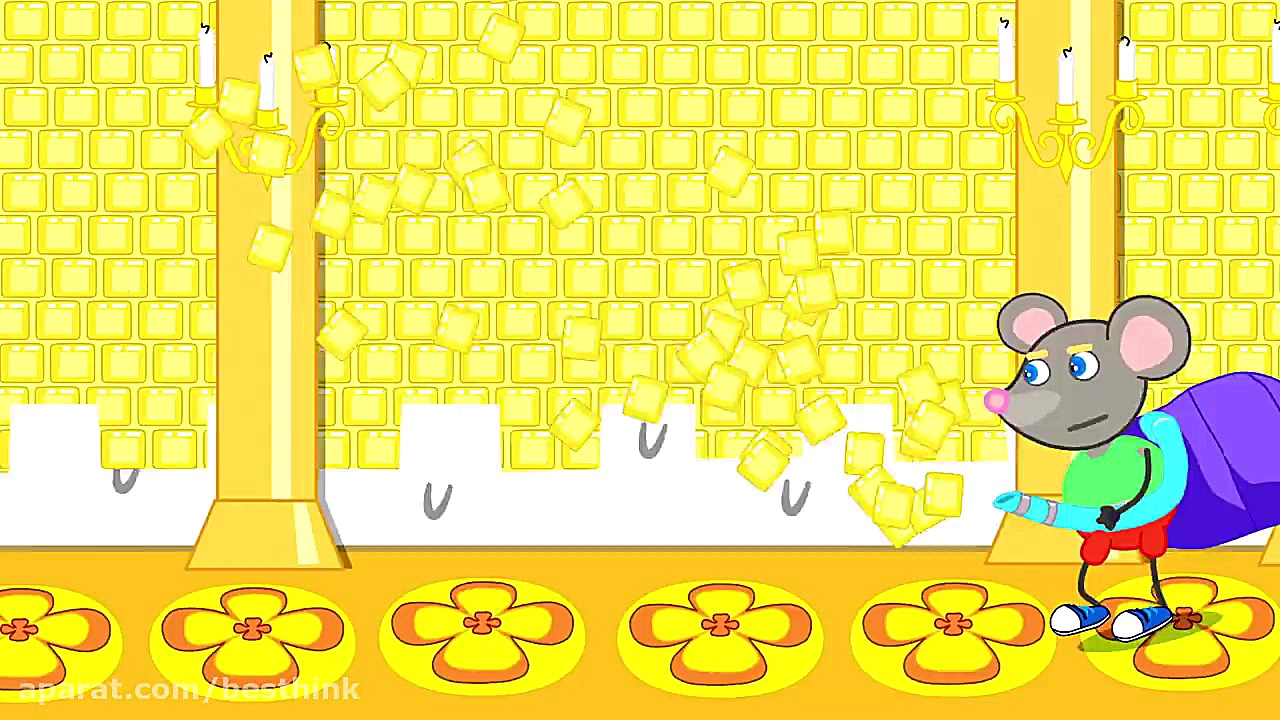 کارتون خانواده موش ، ساخت خانه...