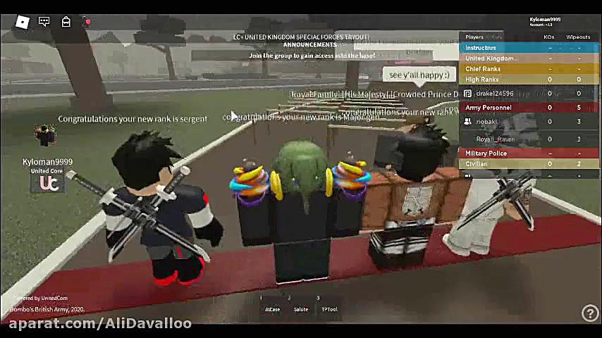 Robloxمن رفتم سربازی لطفا به ت...