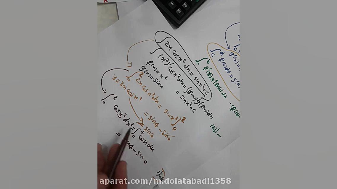 ریاضیات پایه 95  مشتق 26  تغیی...