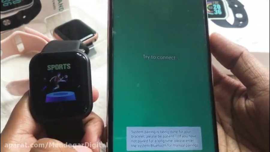 بررسی ساعت هوشمند D20