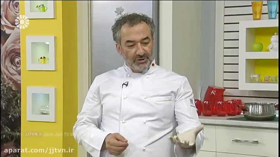 مرغ ترش و شیرین با سیزیجات و ب...