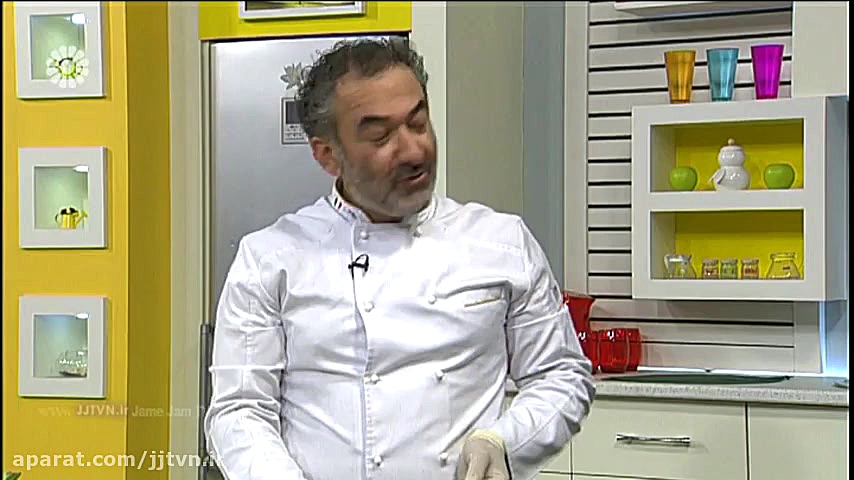 مرغ ترش و شیرین با سیزیجات و ب...