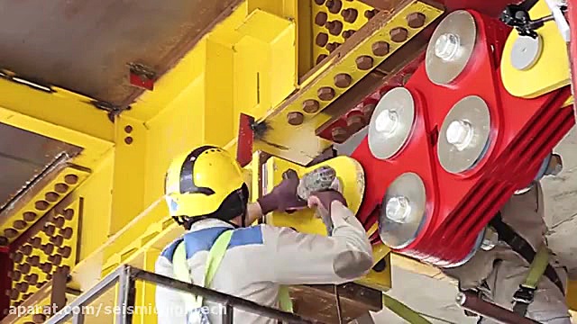 مراحل نصب میراگرهای اصطکاکی دو...