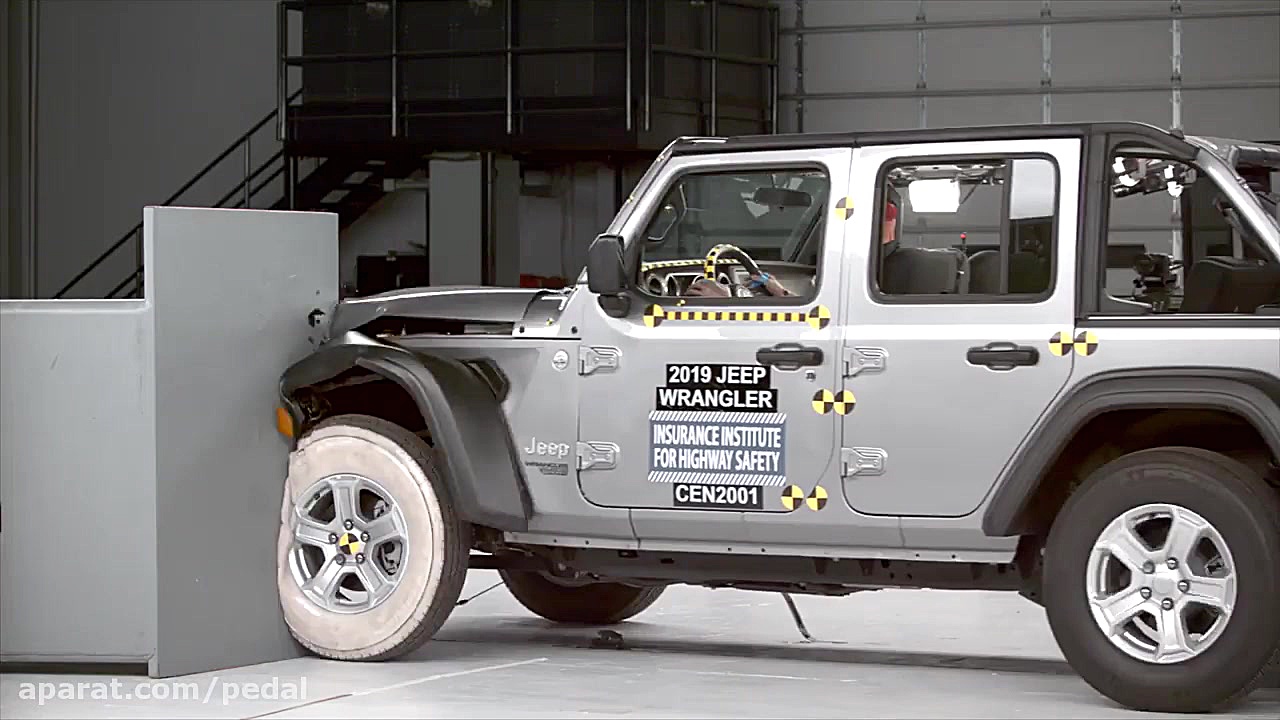 عملکرد عجیب جیپ رانگلر در تست...