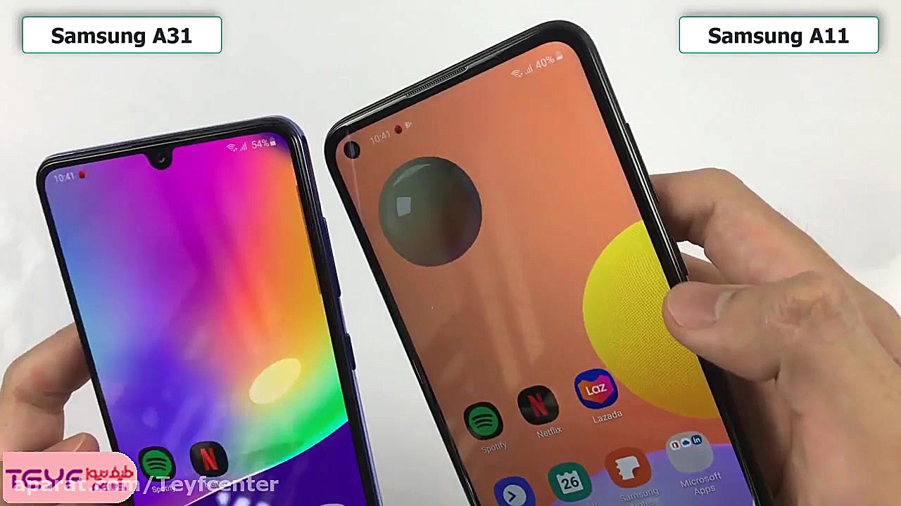 مقایسه گوشی گلکسی A11 با گوشی...