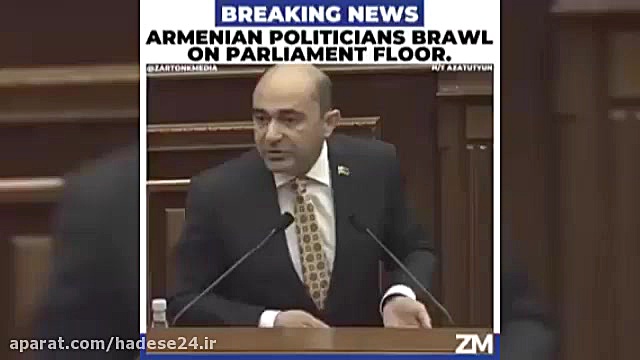 فیلم عجیب از کتک کاری نمایندگا...