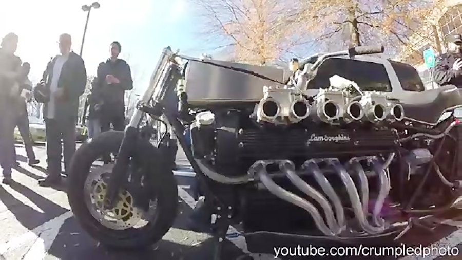 موتور سنگین دست ساز با موتور ل...