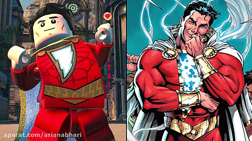 سیر تحول بازی  لگو شزم