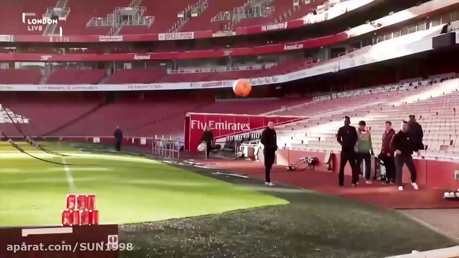 چالش بازیکنای فوتبال