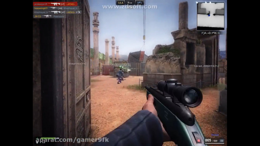 گیم پلی بازی zula زولا