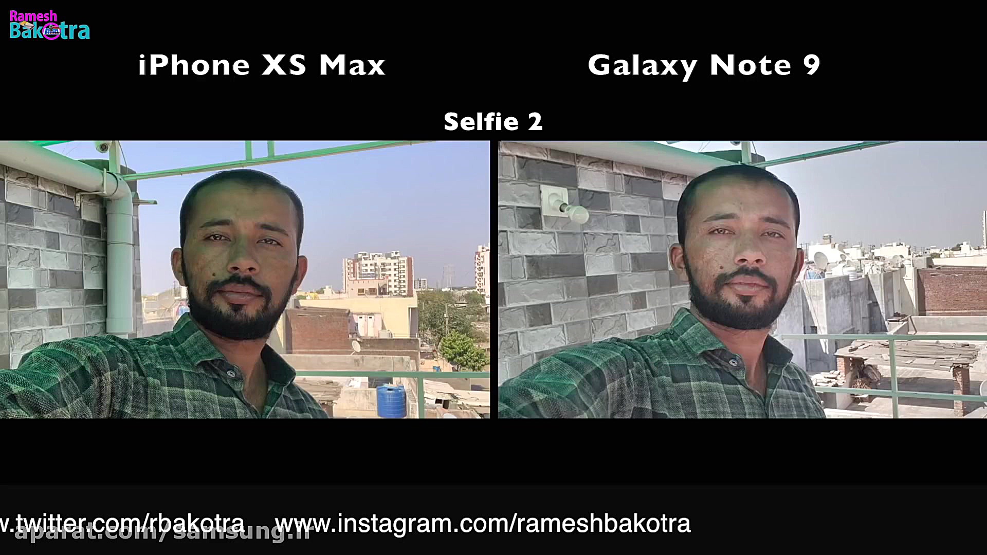 مقایسه Galaxy Note9 با iPhone...