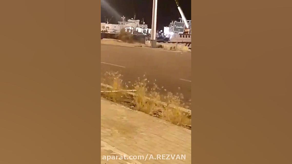 اولین فیلم از حادثه شلیک ناو ج...