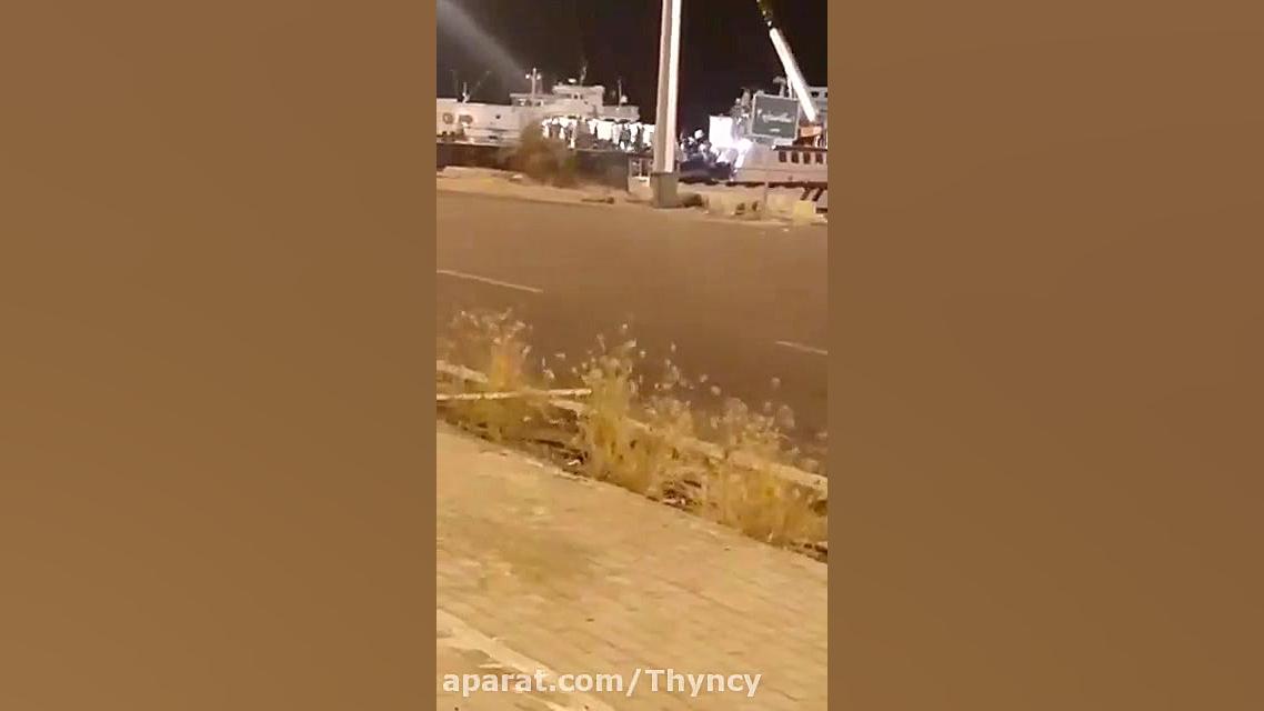 انتقال شهدا و مصدومان حادثه شل...