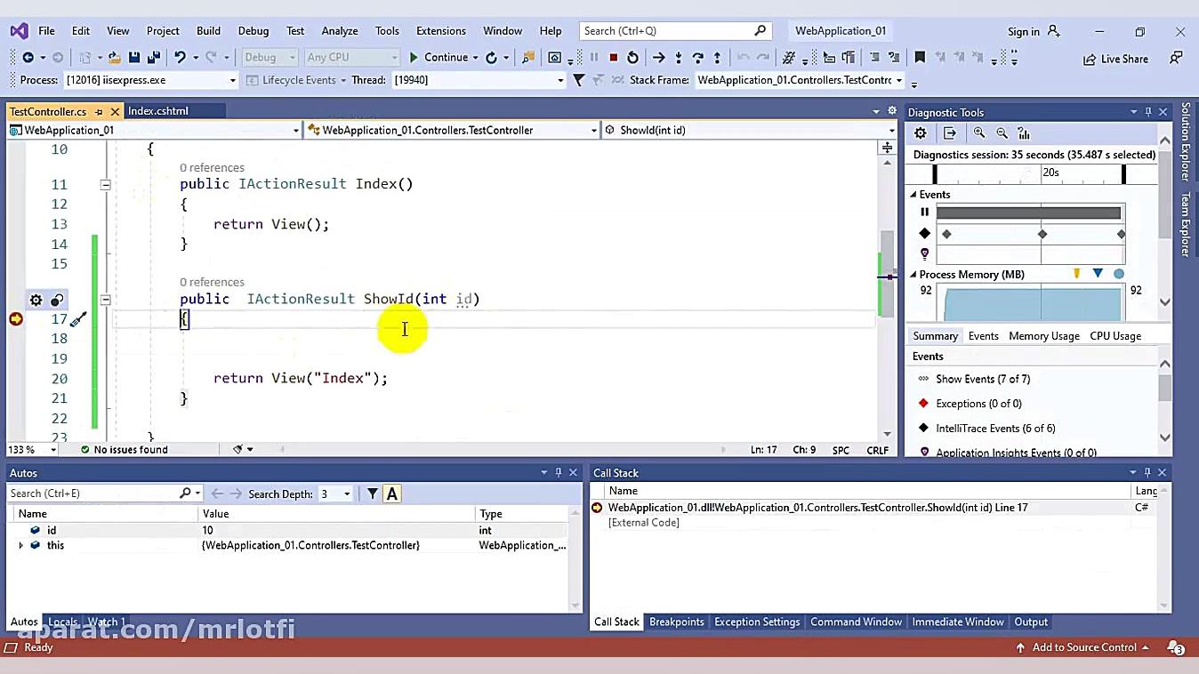 آموزش کامل دات نت کور 5  3.1 A...