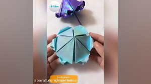 اموزش ساخت چتر اوریگامی