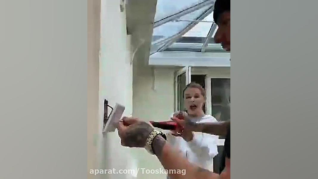 دوربین مخفی برقکار مریض