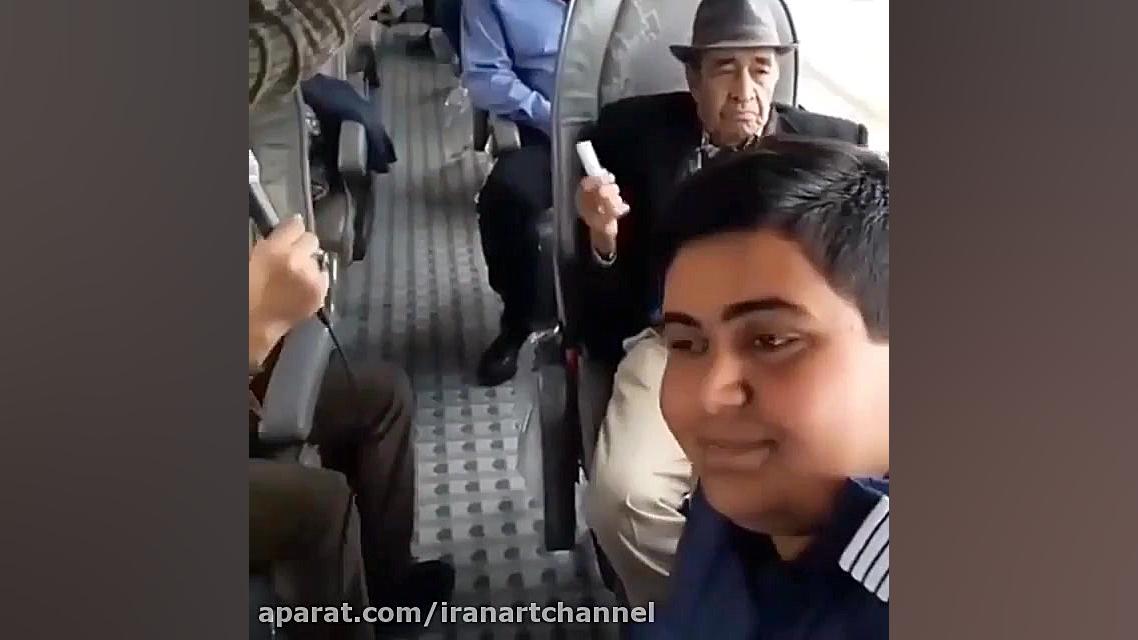 آواز خواندن ایرج خواجه&zwnj;ام...