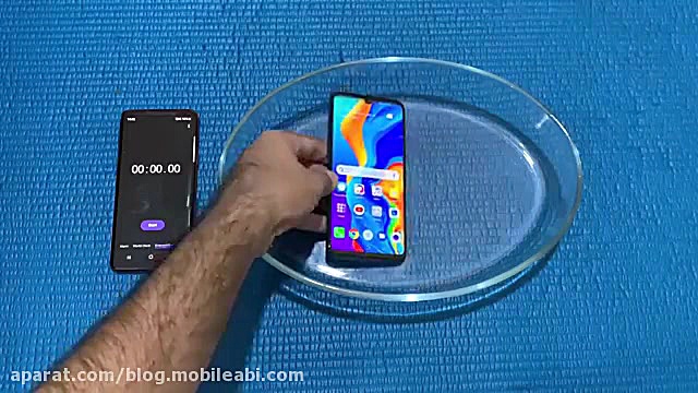تست مقاومت گوشی P30 lite هوآوی...