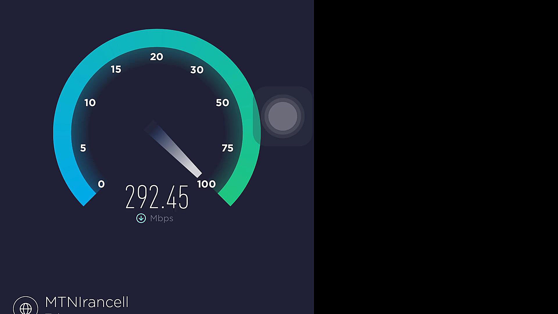 تست سرعت ایرانسل 4.5g  4g تهرا...