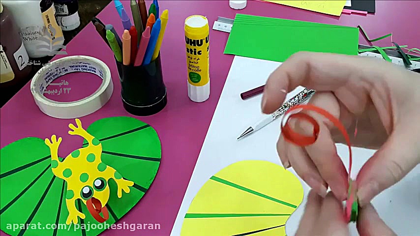 زنگ هنر پایه چهارم کاردستی ساخ...