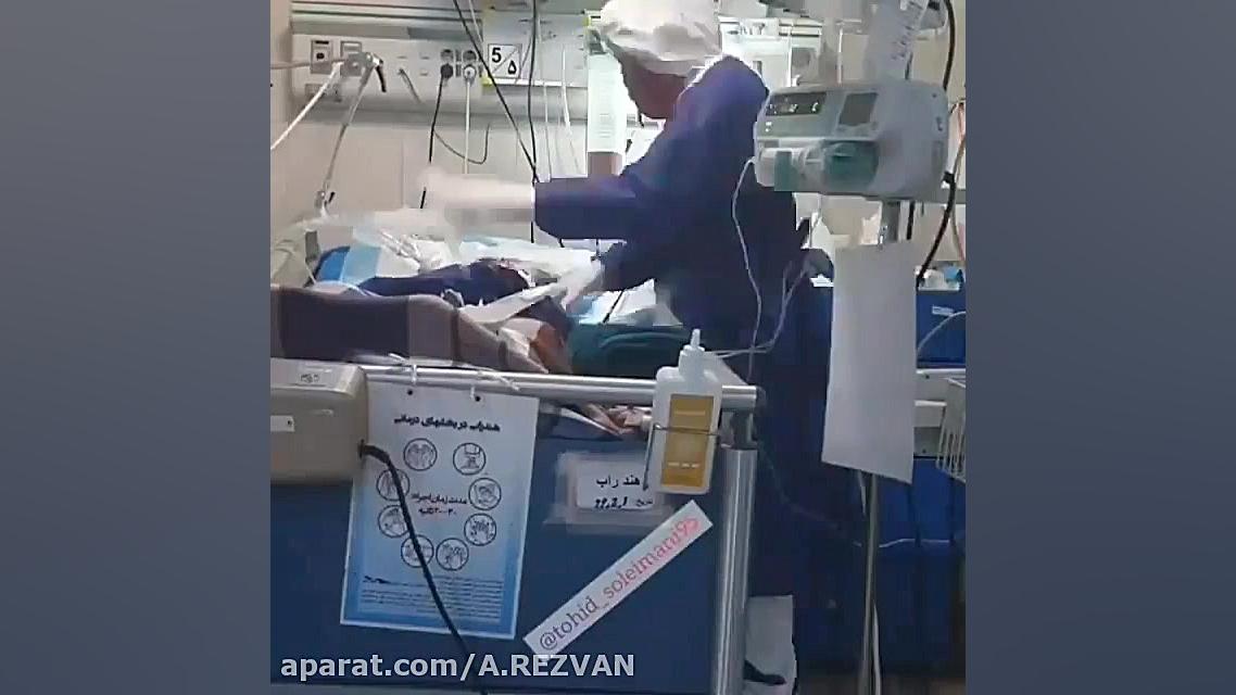 تایم لپس چند ساعت خدمت یک پرست...
