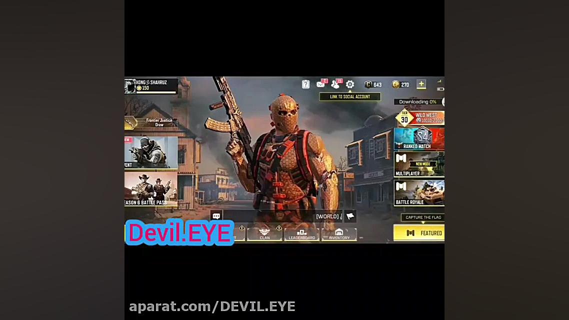 شرکت در مسابقات جهانی کالاف دی...