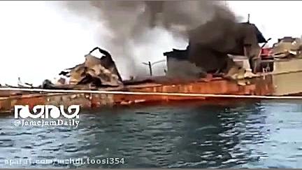 اولین فیلم از ناوچه کنارک بعد...