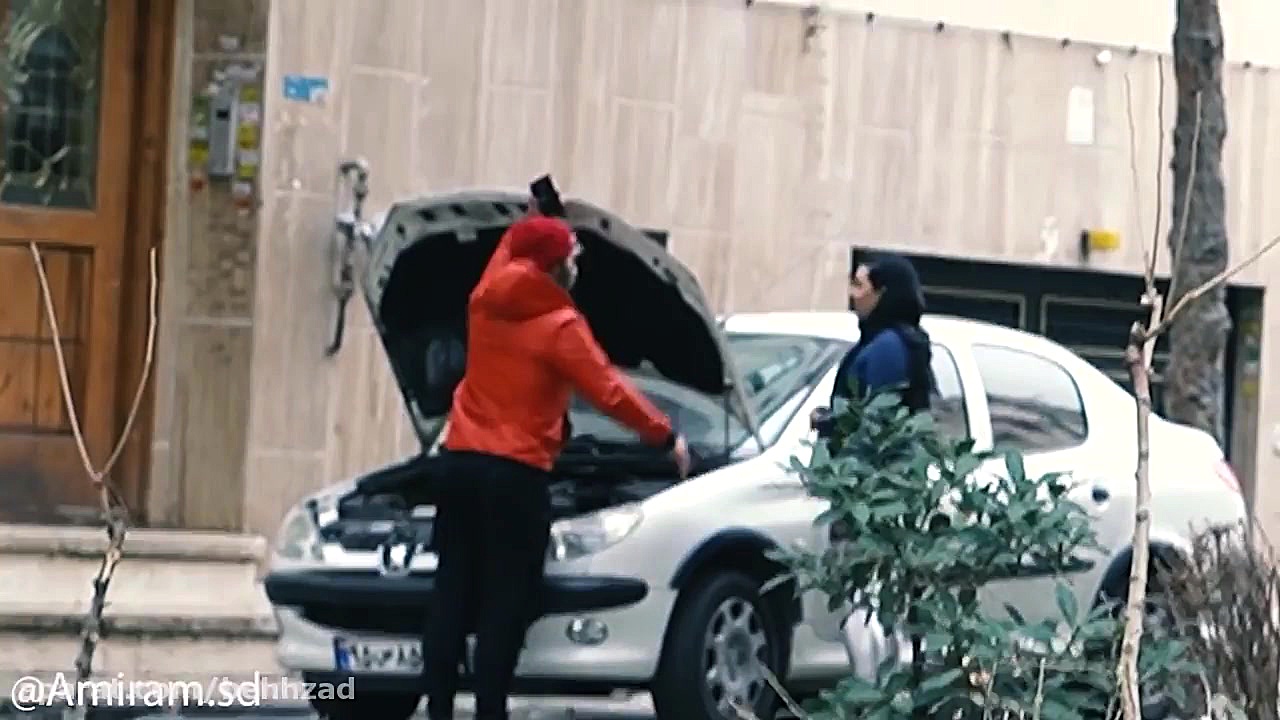 دوربین مخفی امیرم اس دی. ماشین...