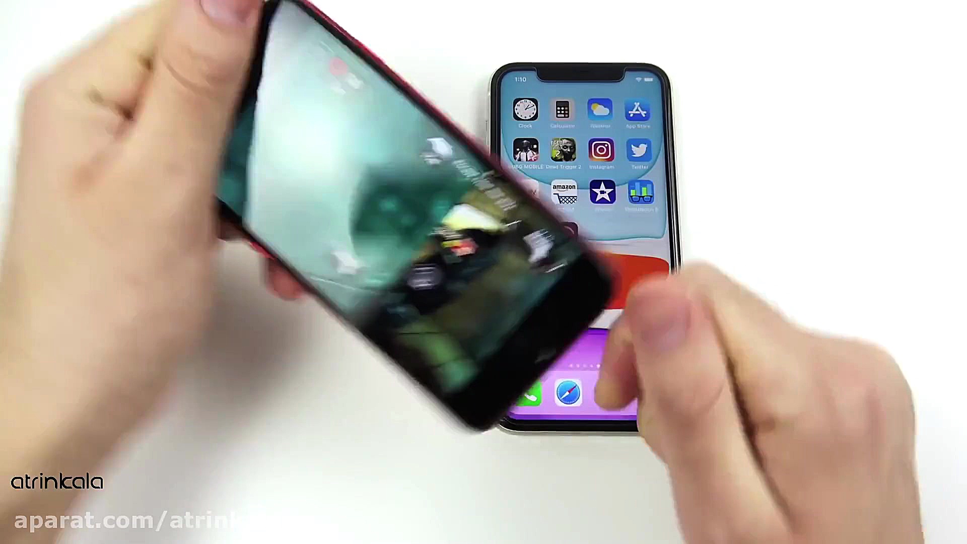 مقایسه سرعت عملکرد گوشی های آی...